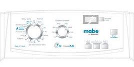Панель управления стиральной машины Mabe
