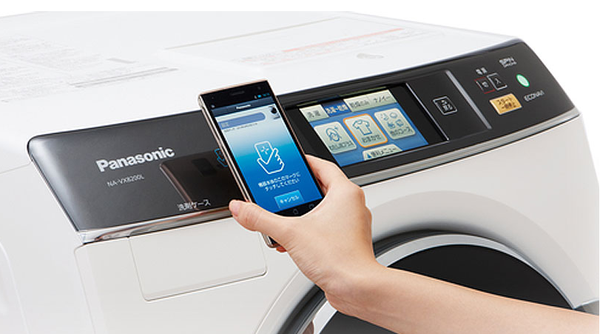 Управление телефоном стиральной машиной Panasonic