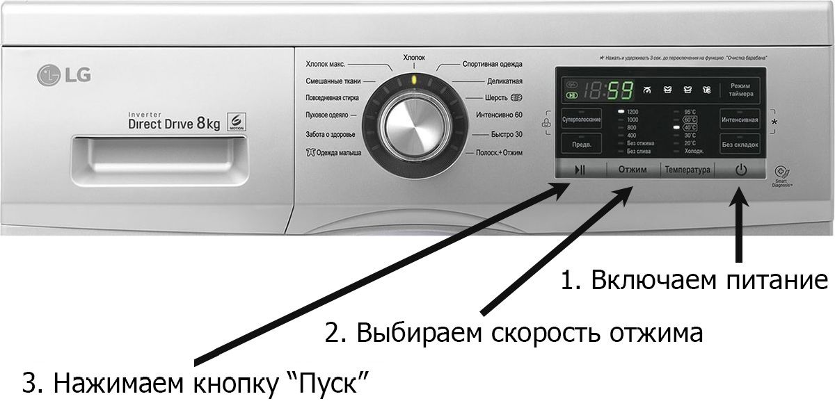 Замена кнопки стиральной машины